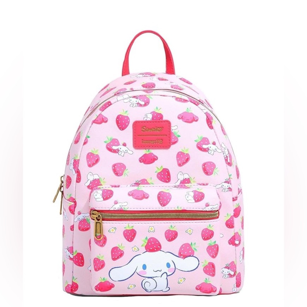 Loungefly Cinnamoroll Strawberries Mini Backpack